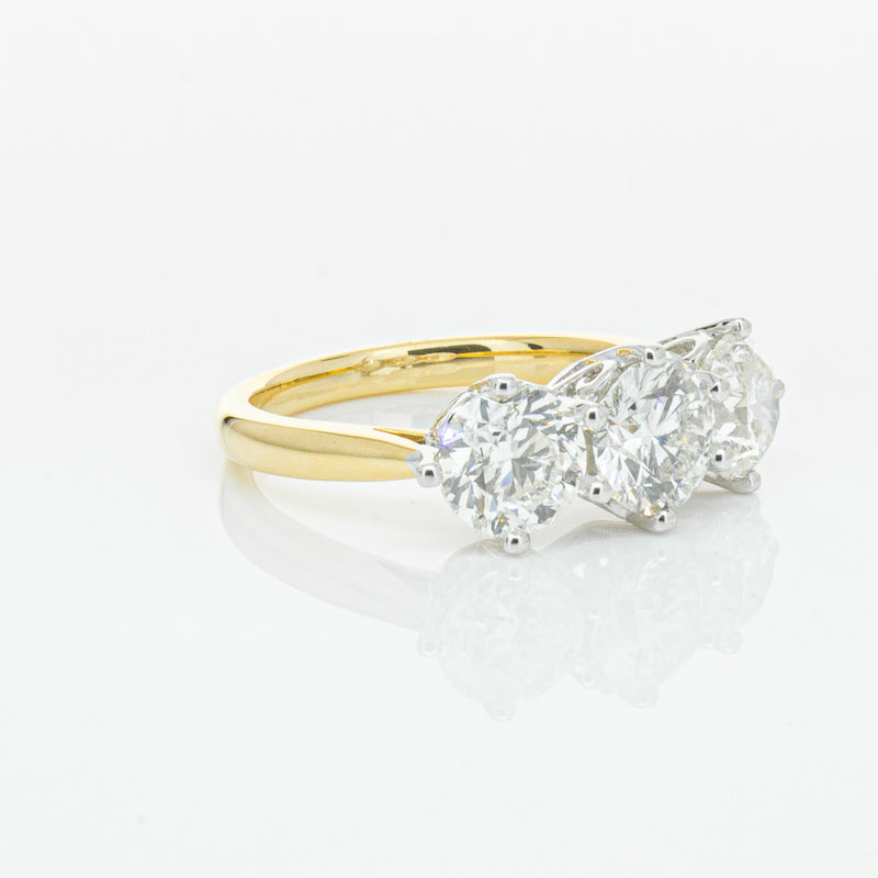 18ct Yellow Gold 3.00ct Diamond Coronado Ring-Ring-Walker & Hall