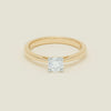 14ct Yellow Gold .50ct Diamond Luna Ring - Ring - Walker & Hall