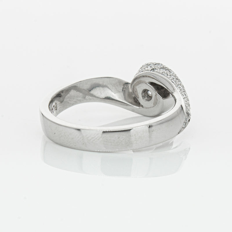 Deja Vu Platinum .55ct Diamond Ring-Ring-Walker & Hall