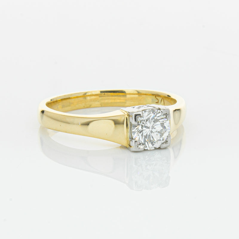 Deja Vu 18ct Yellow Gold .50ct Diamond Ring-Ring-Walker & Hall