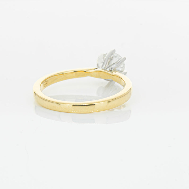 18ct Yellow Gold .71ct Diamond Capri Ring-Ring-Walker & Hall