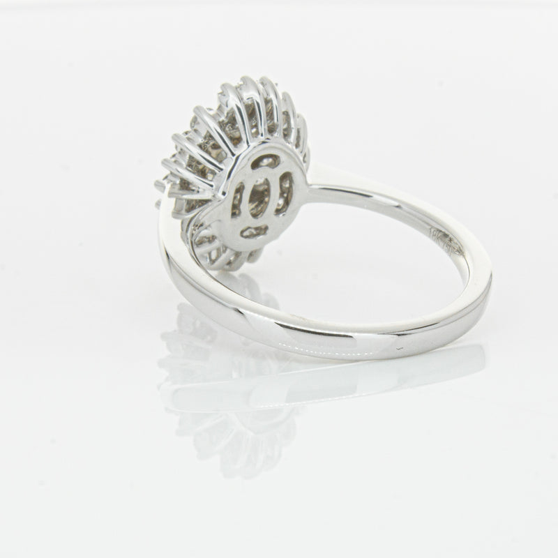 18ct White Gold .30ct Diamond Kira Ring-Ring-Walker & Hall