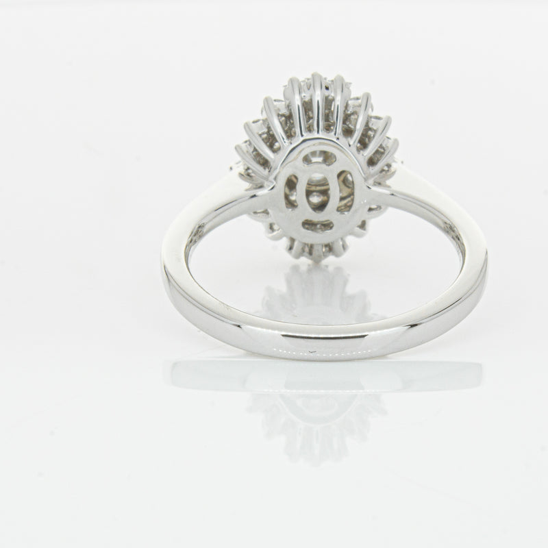18ct White Gold .30ct Diamond Kira Ring-Ring-Walker & Hall