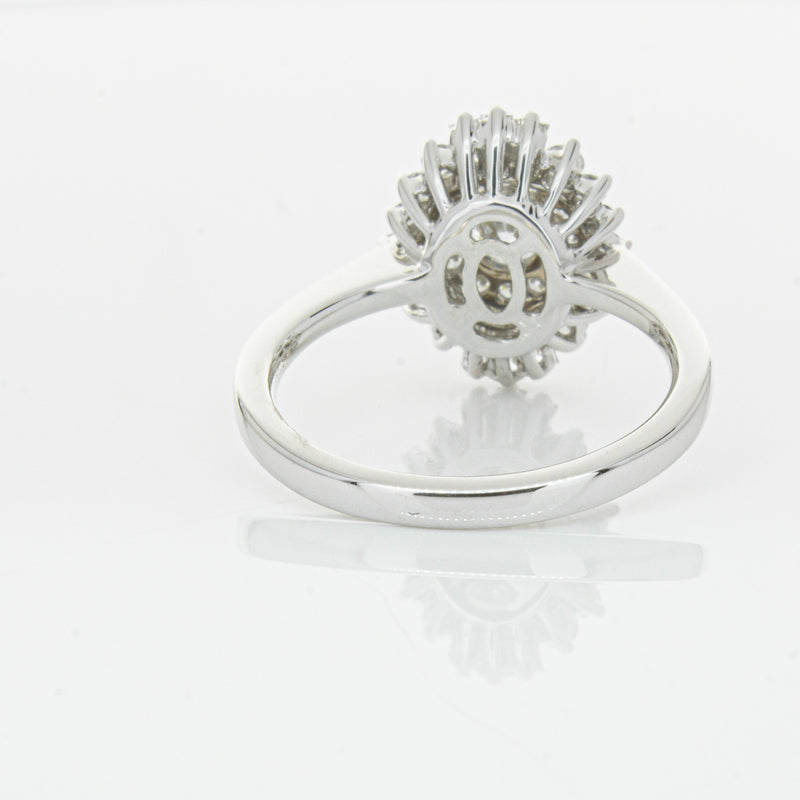 18ct White Gold .30ct Diamond Kira Ring-Ring-Walker & Hall