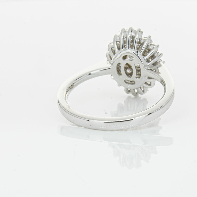 18ct White Gold .30ct Diamond Kira Ring-Ring-Walker & Hall
