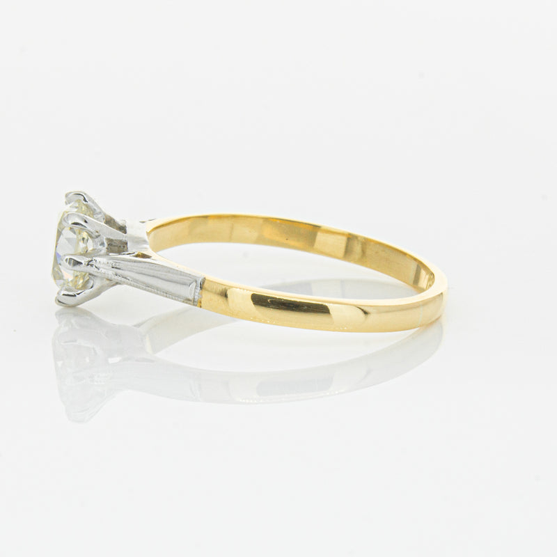 Deja Vu 18ct Yellow Gold & Palladium .70ct Diamond Ring-Ring-Walker & Hall