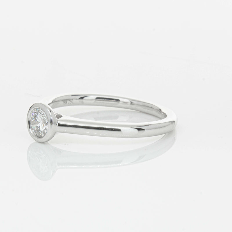 18ct White Gold .30ct Diamond Natalia Ring-Ring-Walker & Hall