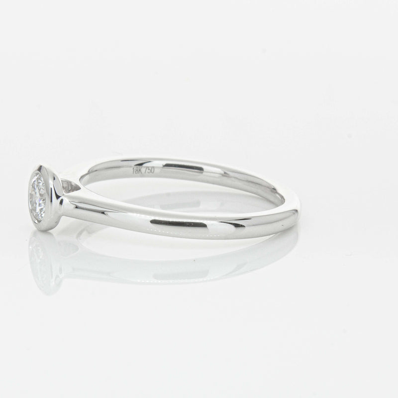 18ct White Gold .30ct Diamond Natalia Ring-Ring-Walker & Hall