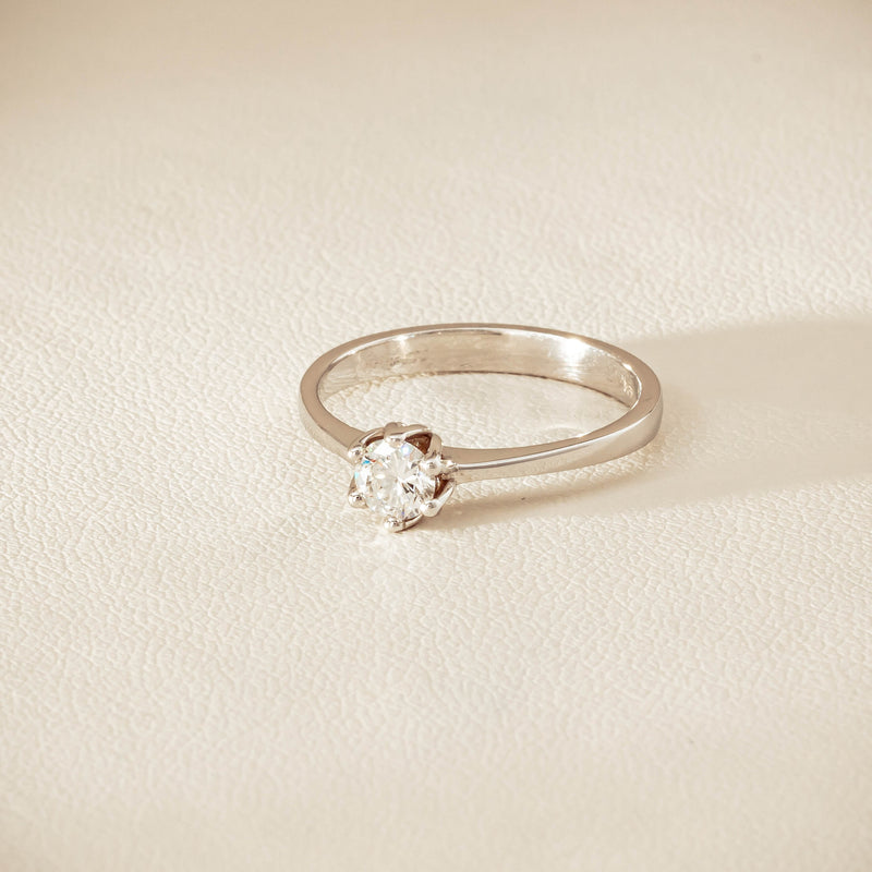 Deja Vu 14ct White Gold .26ct Diamond Ring - Ring - Walker & Hall