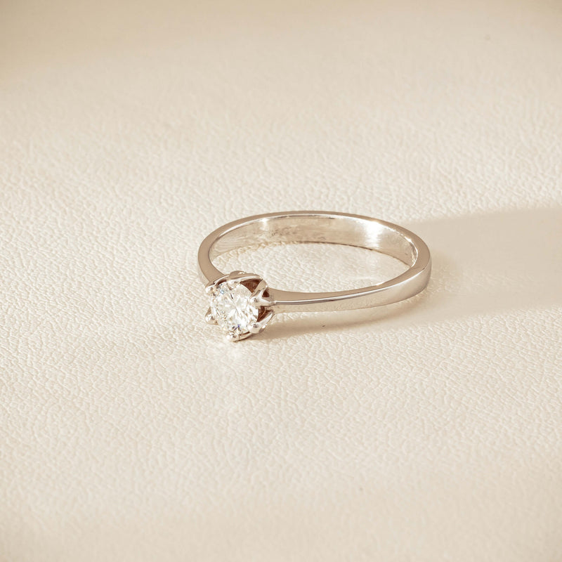Deja Vu 14ct White Gold .26ct Diamond Ring - Ring - Walker & Hall