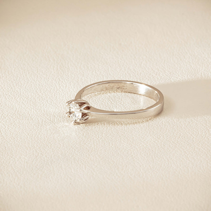 Deja Vu 14ct White Gold .26ct Diamond Ring - Ring - Walker & Hall