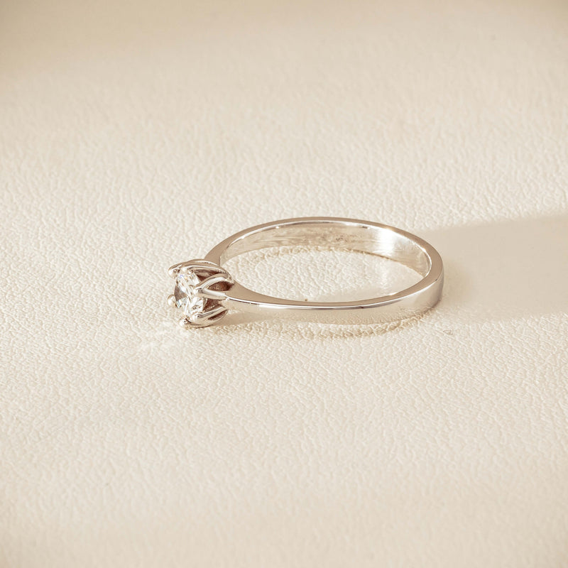 Deja Vu 14ct White Gold .26ct Diamond Ring - Ring - Walker & Hall