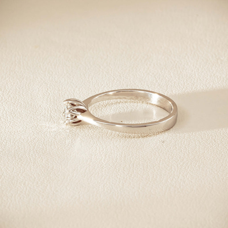 Deja Vu 14ct White Gold .26ct Diamond Ring - Ring - Walker & Hall