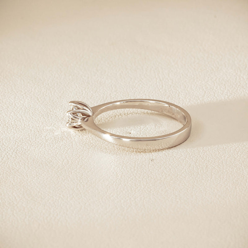Deja Vu 14ct White Gold .26ct Diamond Ring - Ring - Walker & Hall