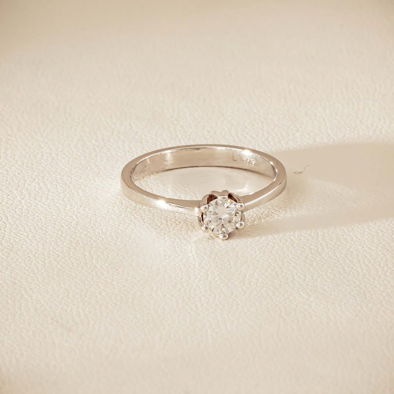 Deja Vu 14ct White Gold .26ct Diamond Ring - Ring - Walker & Hall