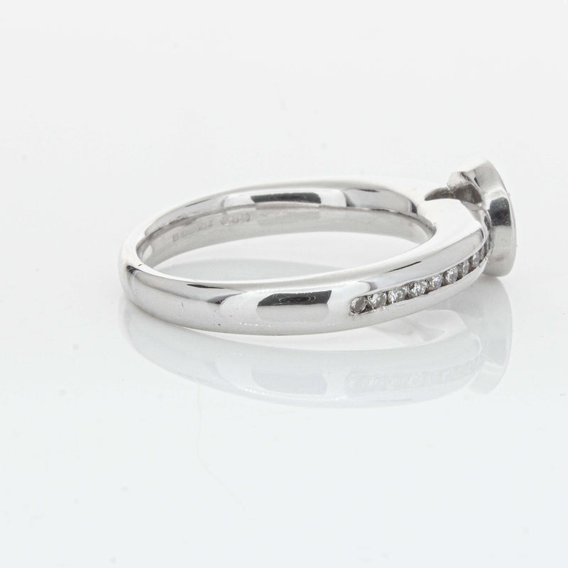 Deja Vu 18ct White Gold .25ct Diamond Cluster Ring-Ring-Walker & Hall