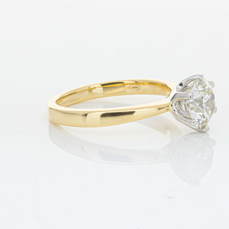 18ct Yellow Gold 1.60ct Diamond Nova Ring-Ring-Walker & Hall