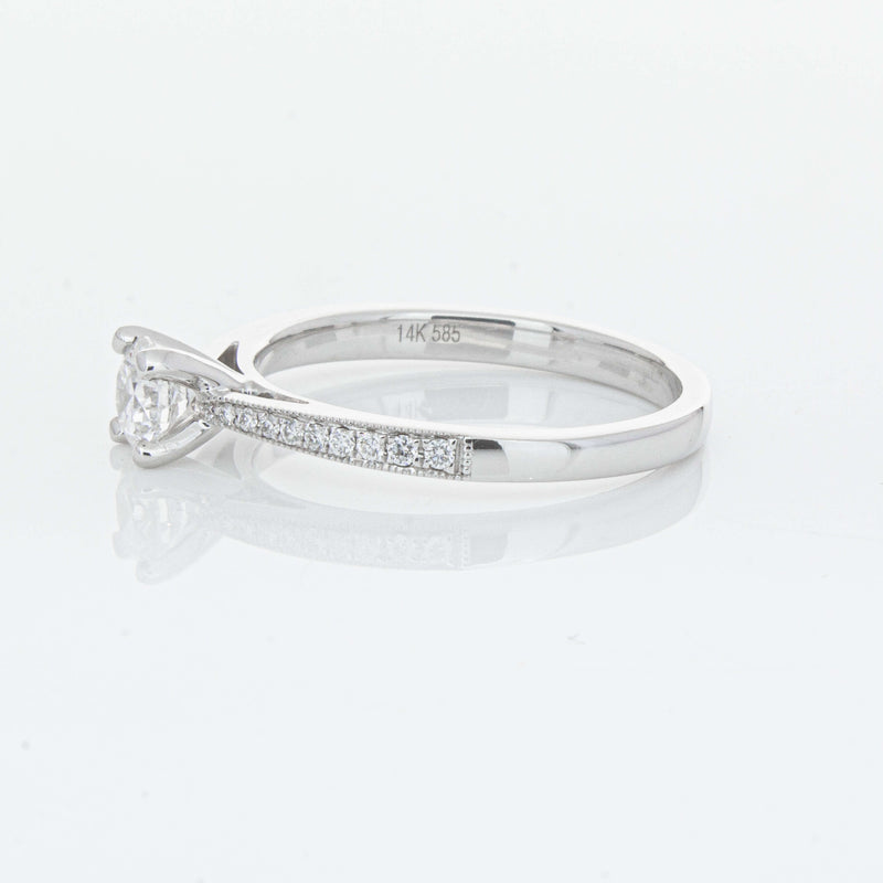 14ct White Gold .40ct Diamond Helena Ring-Ring-Walker & Hall