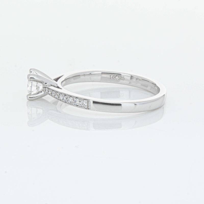 14ct White Gold .40ct Diamond Helena Ring-Ring-Walker & Hall