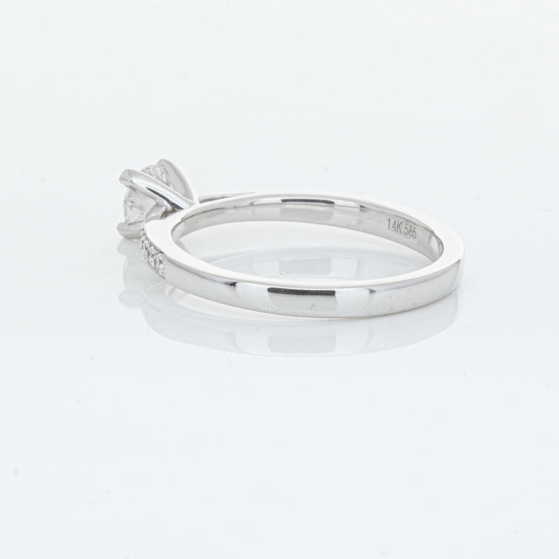 14ct White Gold .40ct Diamond Helena Ring-Ring-Walker & Hall