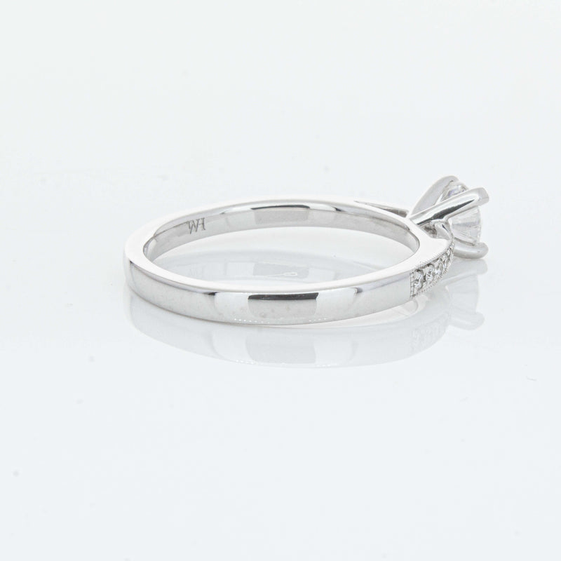 14ct White Gold .40ct Diamond Helena Ring-Ring-Walker & Hall