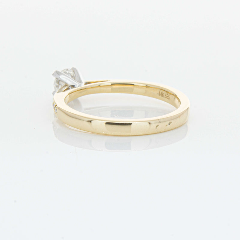 14ct Yellow Gold .40ct Diamond Helena Ring-Ring-Walker & Hall