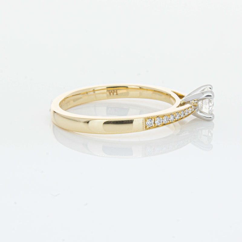 14ct Yellow Gold .40ct Diamond Helena Ring-Ring-Walker & Hall