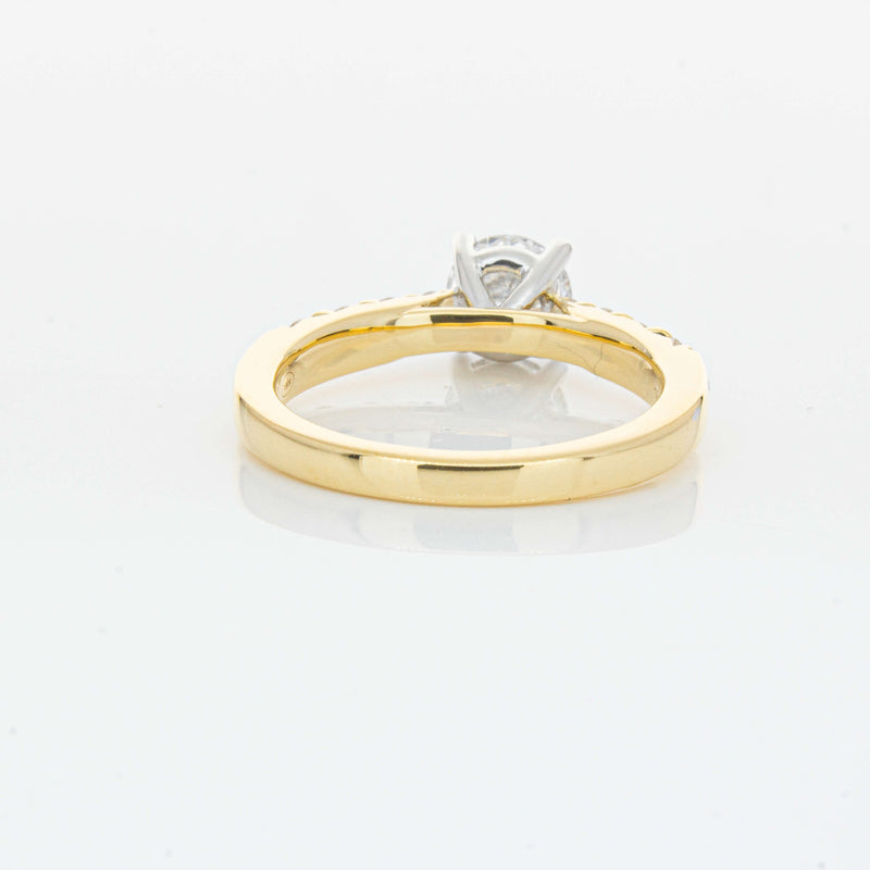 18ct Yellow Gold .90ct Diamond Phoenix Ring-Ring-Walker & Hall