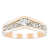 Deja Vu 14ct Yellow Gold .25ct Diamond Cluster Ring-Ring-Walker & Hall
