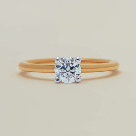 18ct Yellow Gold .60ct Diamond Melba Ring - Ring - Walker & Hall