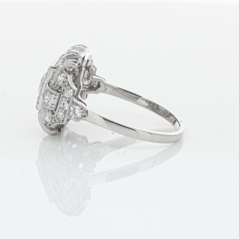 Deja Vu Platinum 1.80ct Diamond Cluster Ring - Ring - Walker & Hall