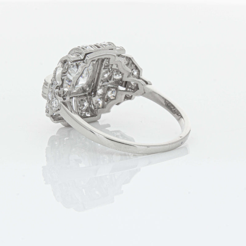 Deja Vu Platinum 1.80ct Diamond Cluster Ring - Ring - Walker & Hall