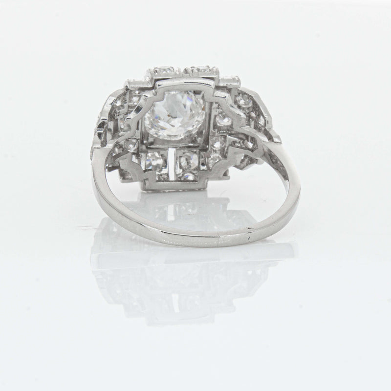 Deja Vu Platinum 1.80ct Diamond Cluster Ring - Ring - Walker & Hall