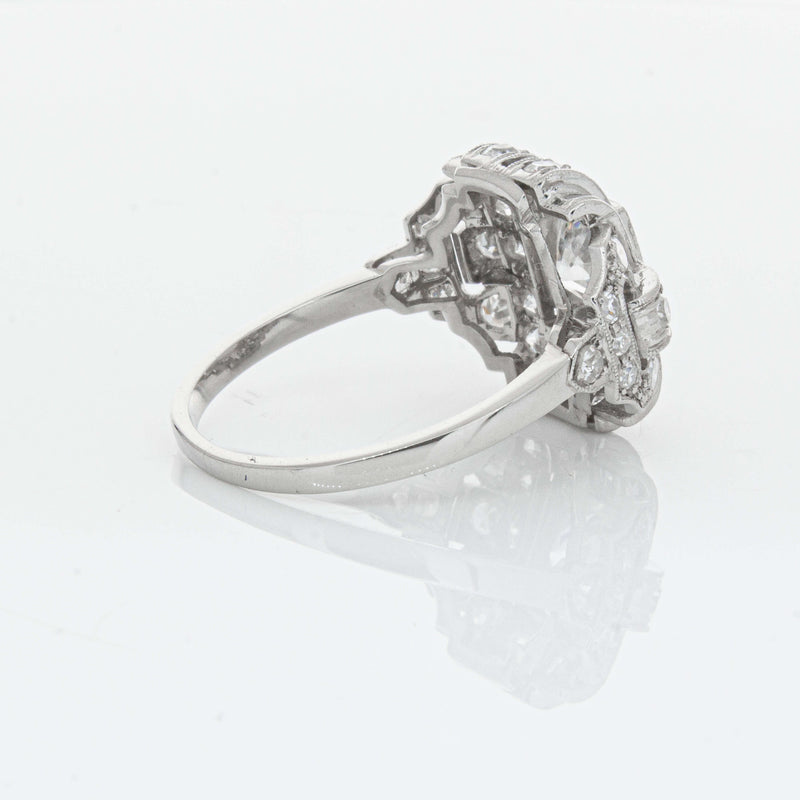 Deja Vu Platinum 1.80ct Diamond Cluster Ring - Ring - Walker & Hall