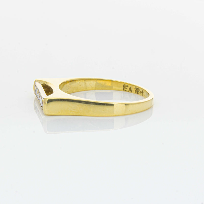Deja Vu 18ct Yellow Gold .12ct Diamond Five-Stone Ring - Ring - Walker & Hall