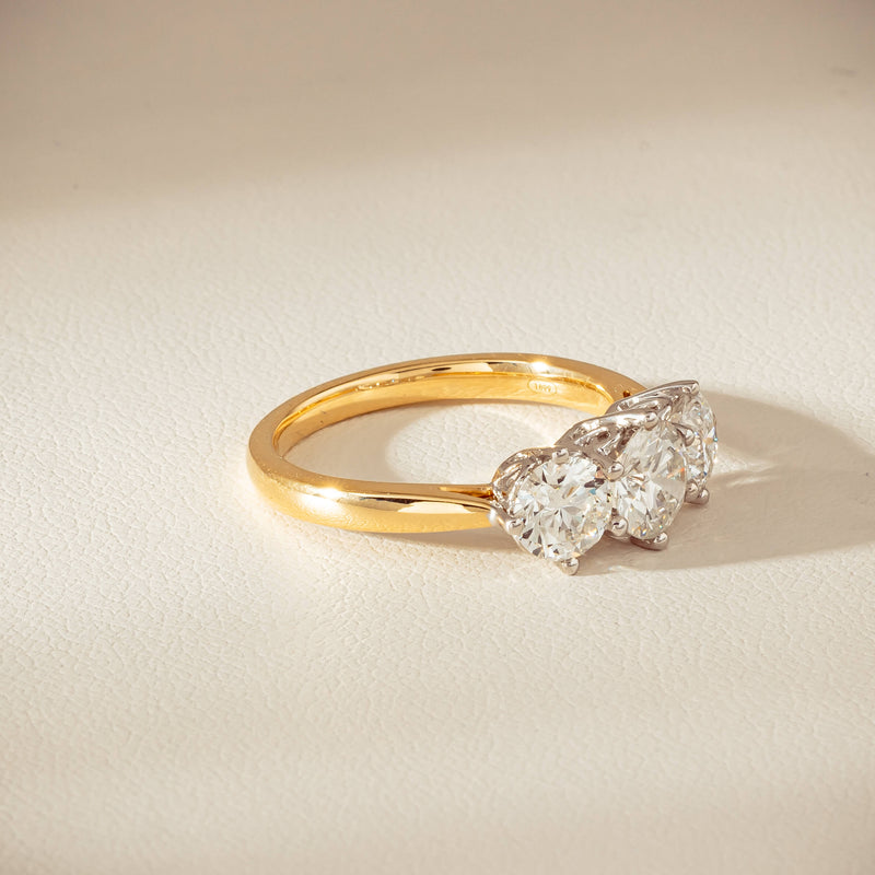 18ct Yellow Gold 2.00ct Diamond Coronado Ring - Ring - Walker & Hall