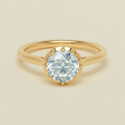 18ct Yellow Gold 1.50ct VS2 Diamond Dawn Ring - Ring - Walker & Hall