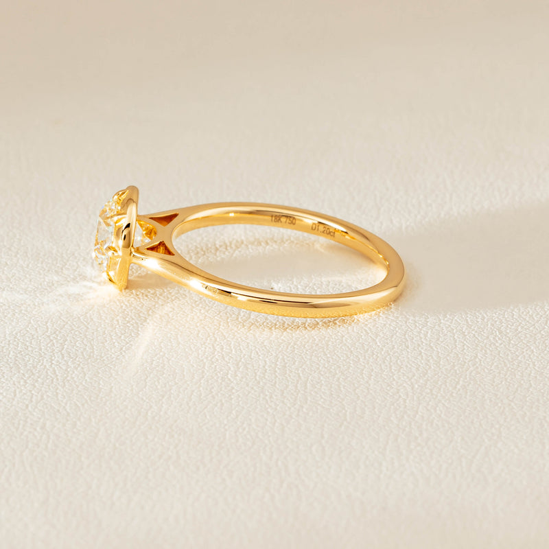 18ct Yellow Gold 1.20ct Diamond Dawn Ring
