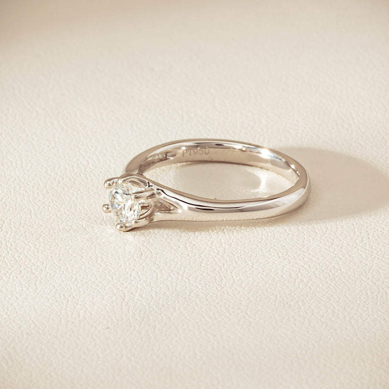 Platinum .50ct Diamond Grace Ring - Ring - Walker & Hall