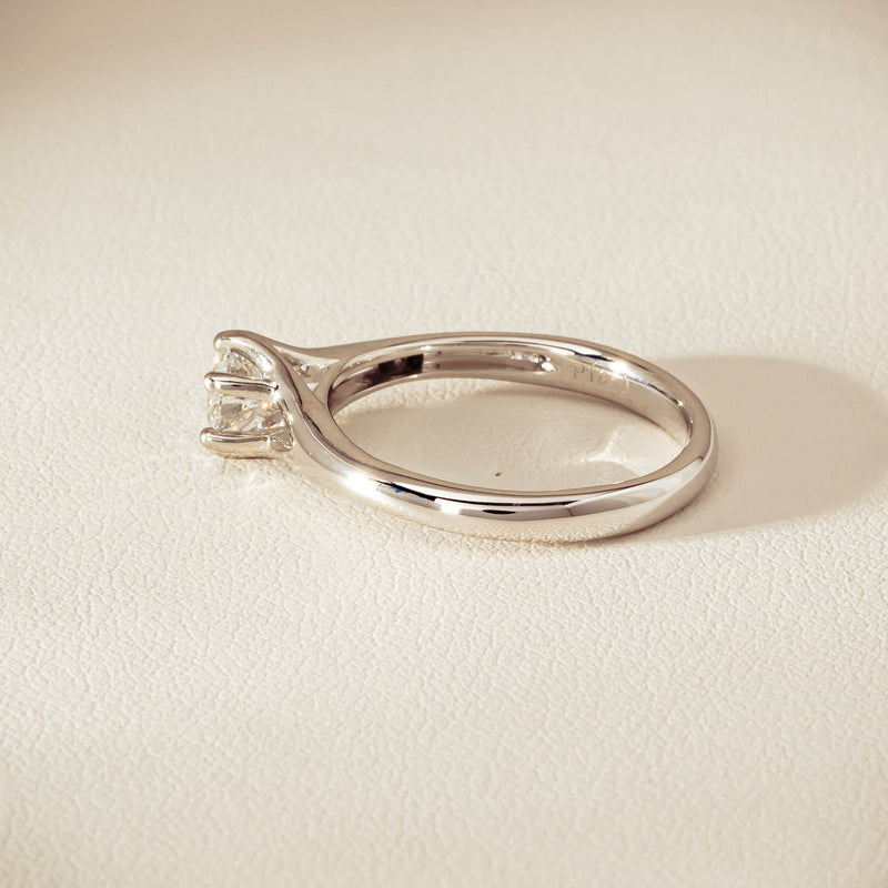 Platinum .50ct Diamond Grace Ring - Ring - Walker & Hall