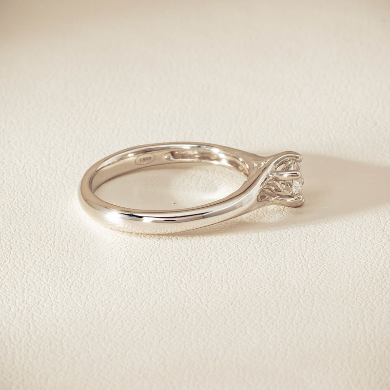 Platinum .50ct Diamond Grace Ring - Ring - Walker & Hall