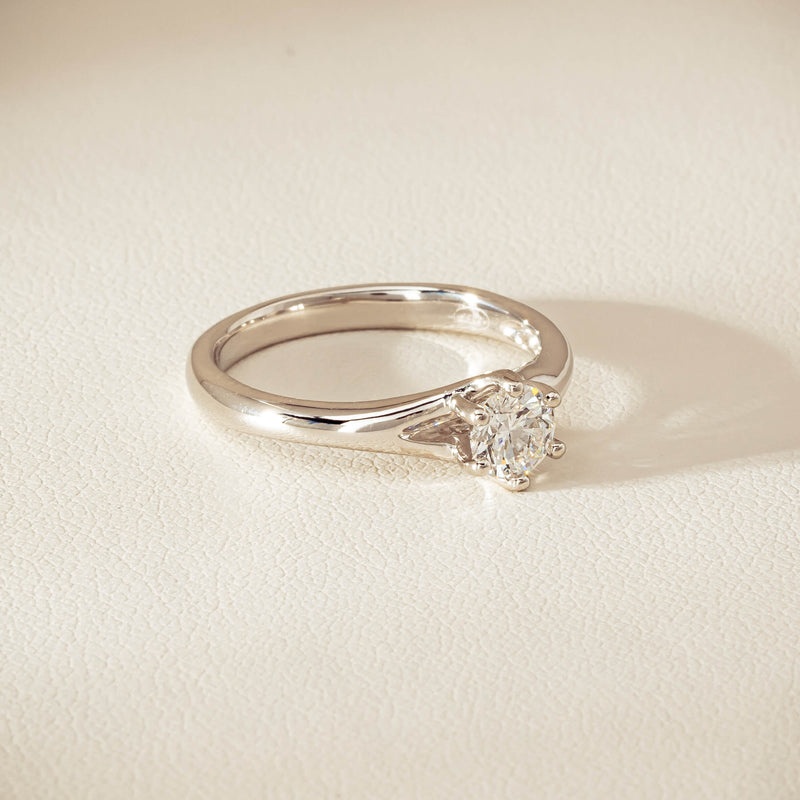 Platinum .50ct Diamond Grace Ring - Ring - Walker & Hall