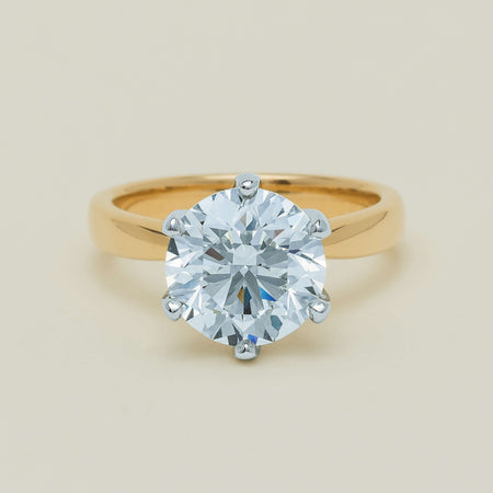 18ct Yellow Gold 4.01ct Diamond Nova Ring - Ring - Walker & Hall