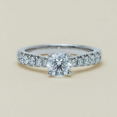 18ct White Gold .91ct Reclaimed Diamond Phoenix Ring - Ring - Walker & Hall