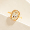 18ct Yellow Gold 3.65ct Antique-Style Cushion Diamond Ring - Ring - Walker & Hall