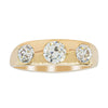 Deja Vu 14ct Yellow Gold 1.36ct Diamond Three-Stone Ring - Ring - Walker & Hall