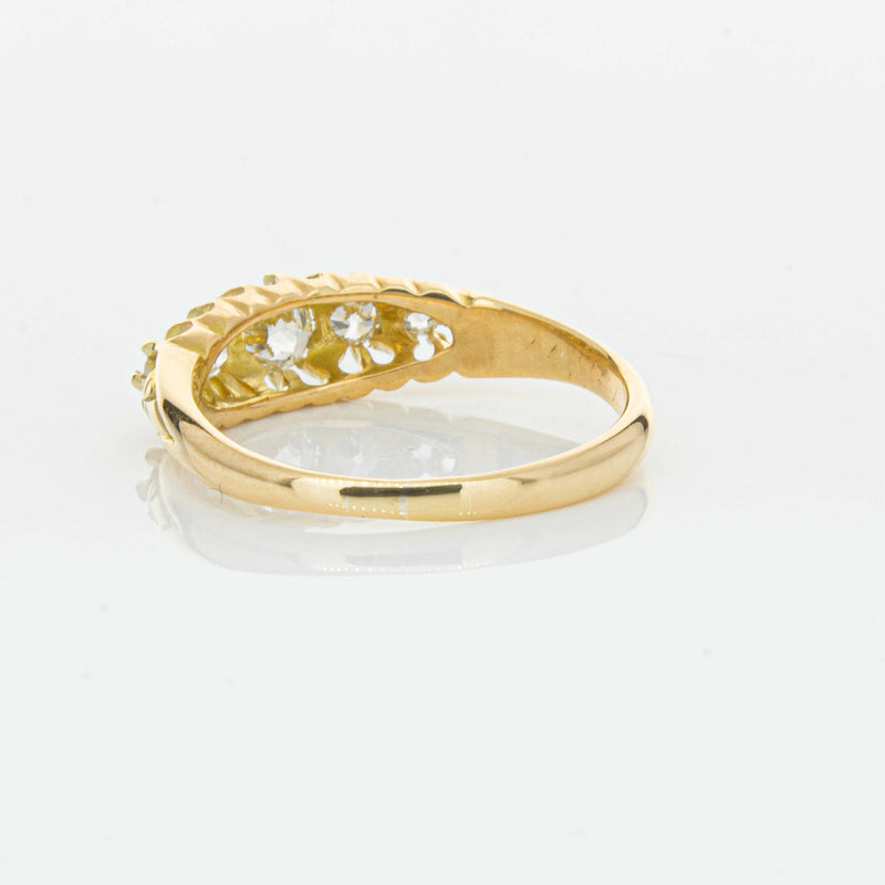 Vintage 18ct Yellow Gold .38ct Old-Cut Diamond Ring - Ring - Walker & Hall