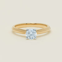 18ct Yellow Gold .70ct D SI2 Diamond Venetian Ring - Ring - Walker & Hall