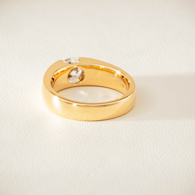 18ct Yellow Gold 1.00ct Diamond Astrid Ring - Ring - Walker & Hall