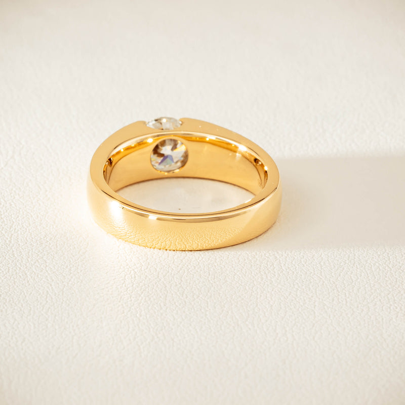 18ct Yellow Gold 1.00ct Diamond Astrid Ring - Ring - Walker & Hall